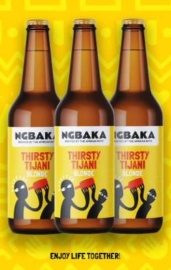 Thirsty Tijani is brewed and bottled.